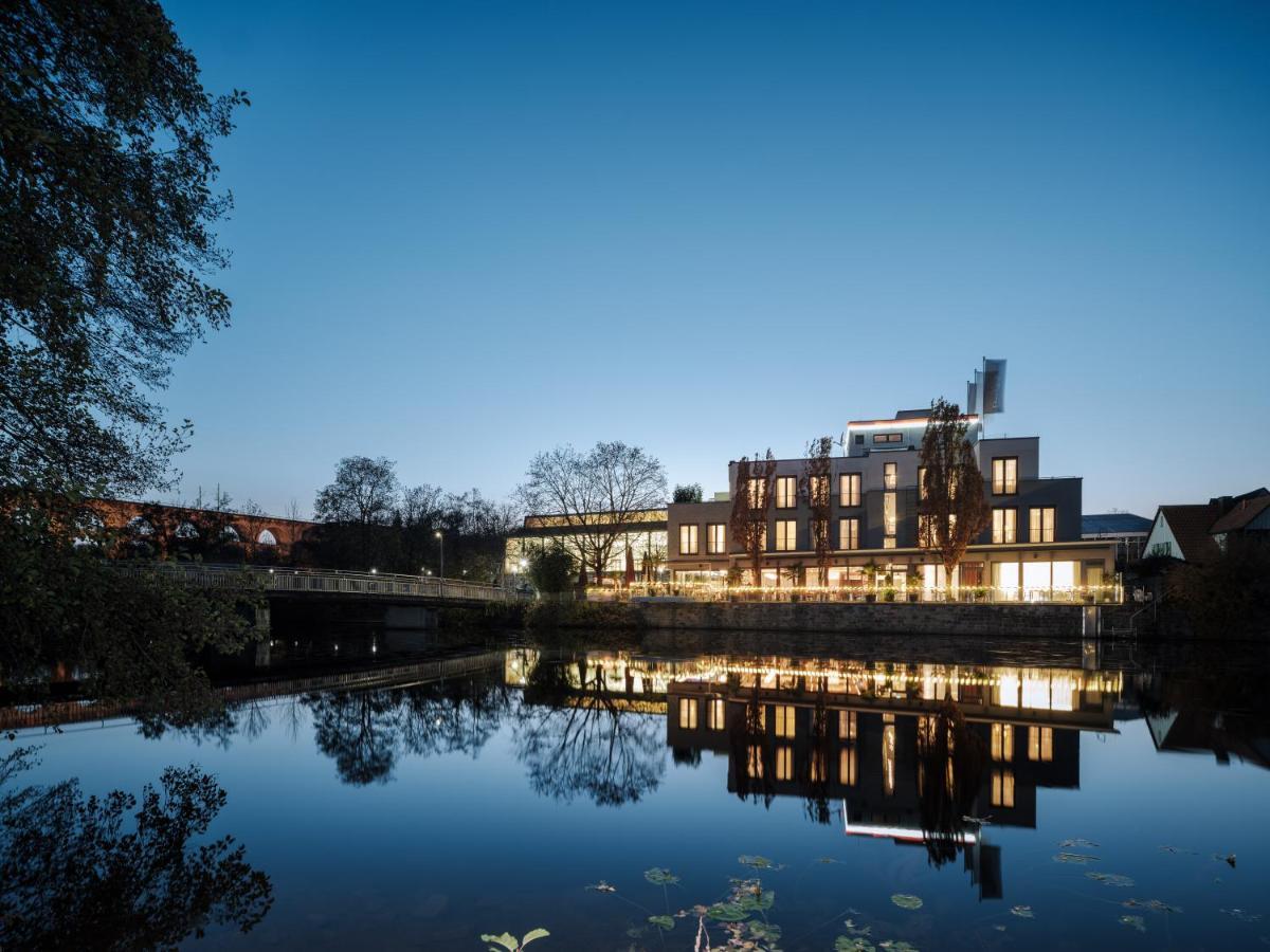 Hotel Eberhards Am Wasser บีทิกไฮม์-บิสซิงเงน ภายนอก รูปภาพ